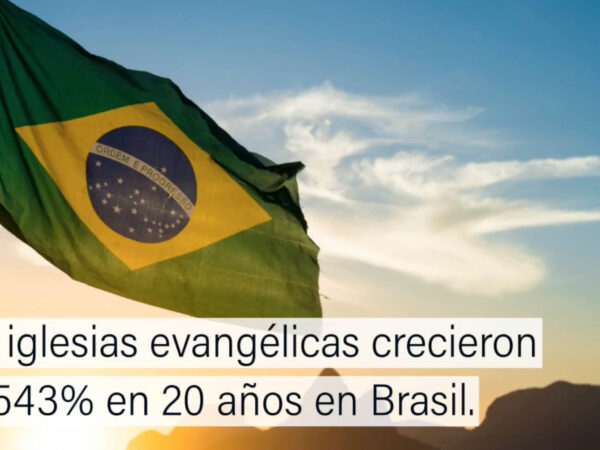 Iglesias evangélicas brasileñas crecieron en 20 años