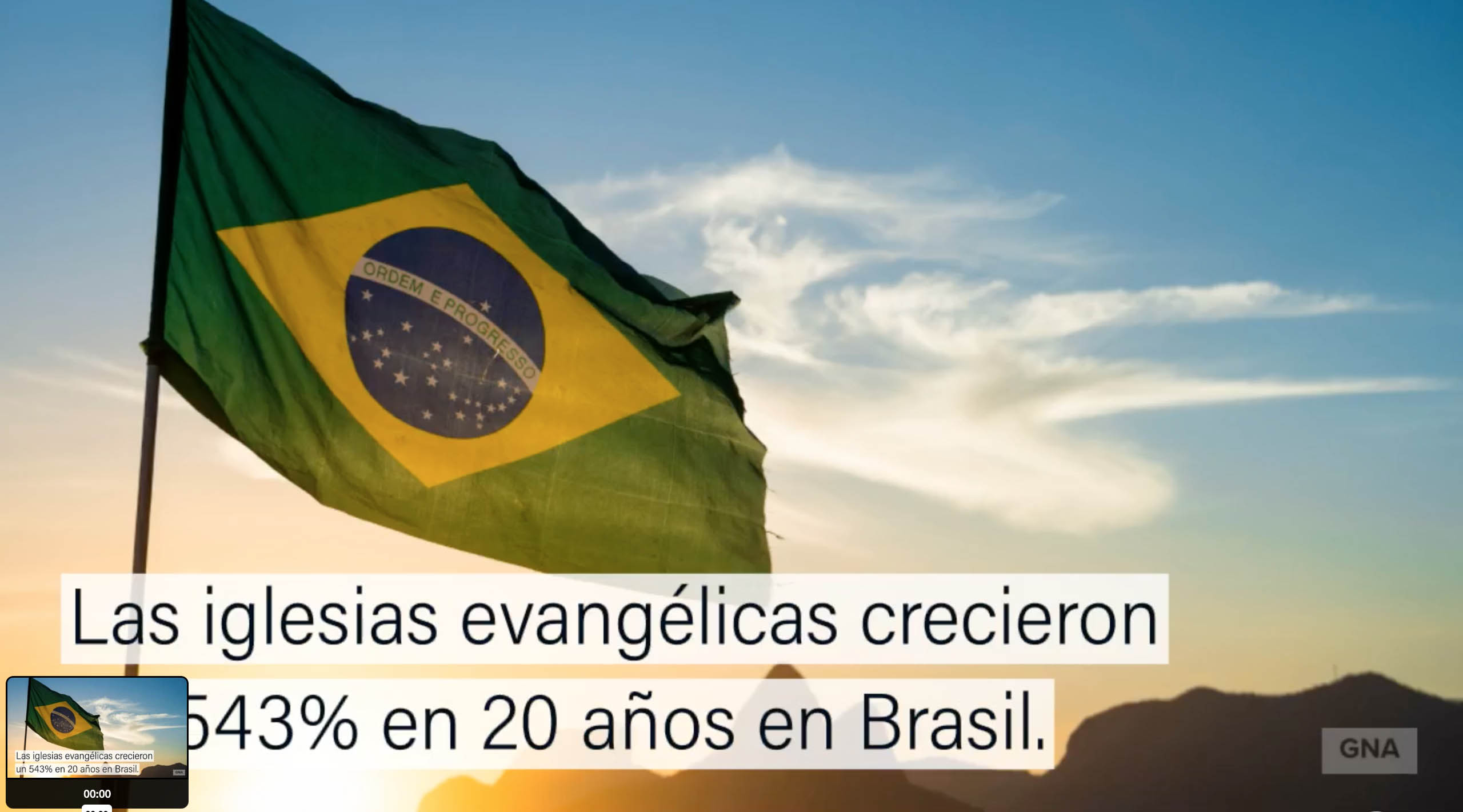 Iglesias evangélicas brasileñas crecieron en 20 años
