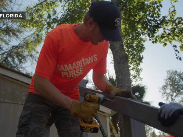 Serving Florida Homeowners in Jesus’ Name After Hurricane Idalia