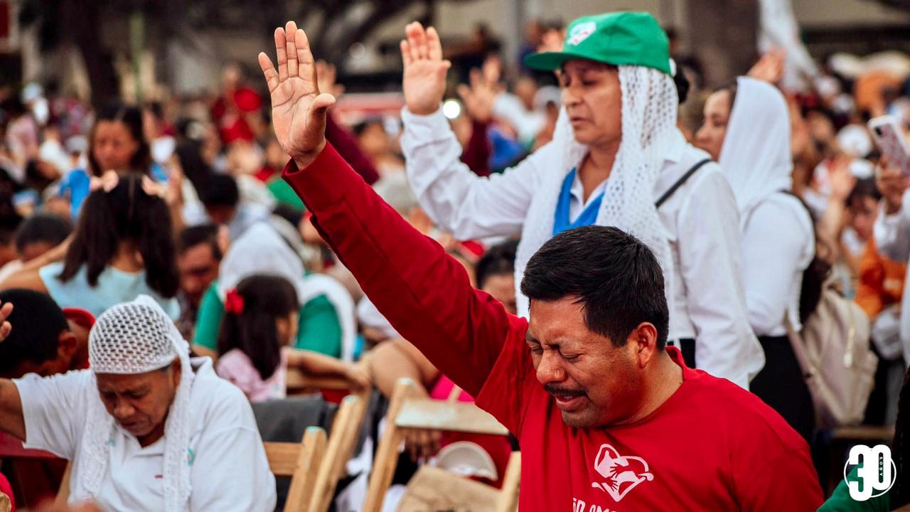 30 años de gratitud: En Chiapas marchan por la paz