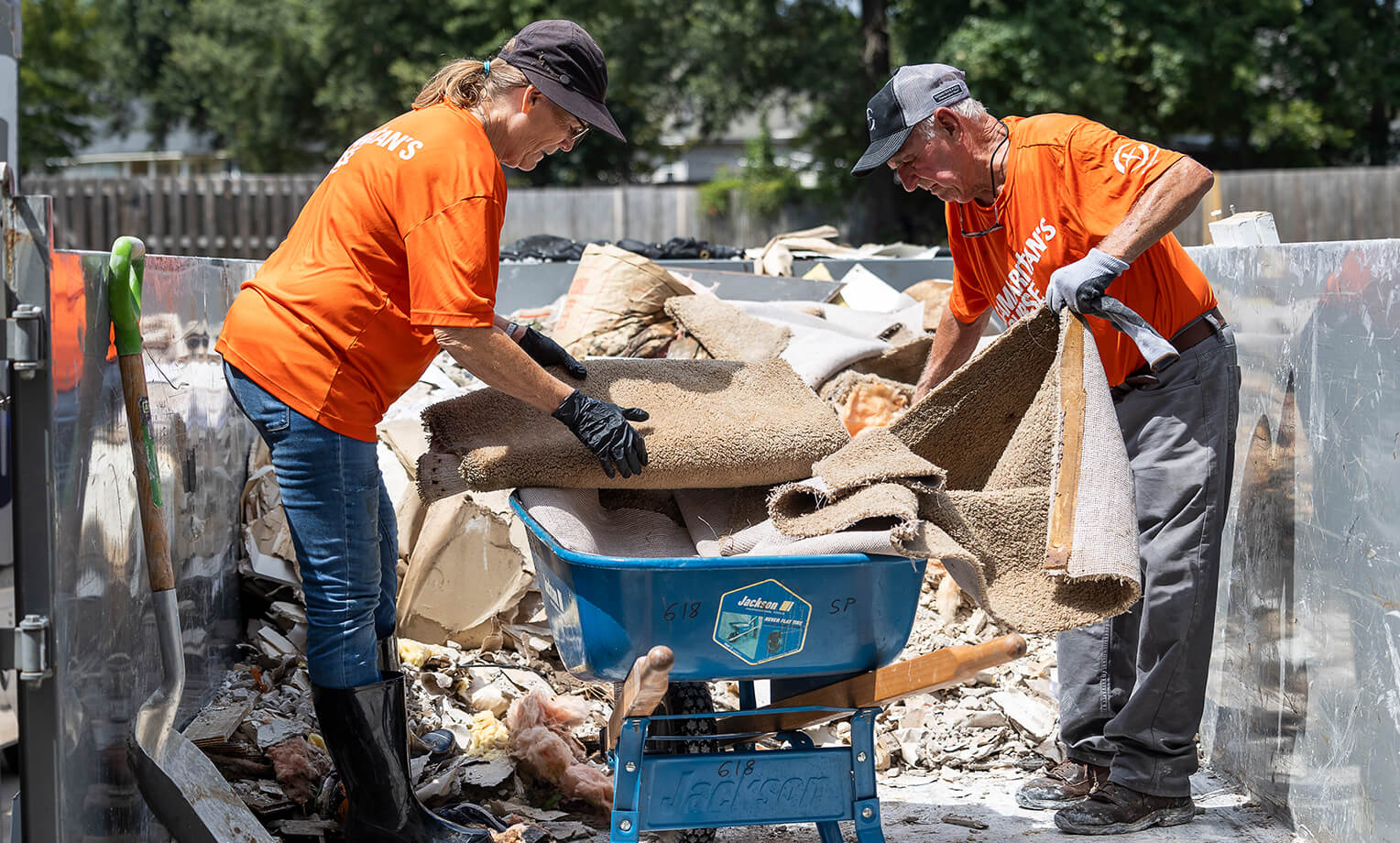 Responding in the Southeast of America after Hurricane Debby