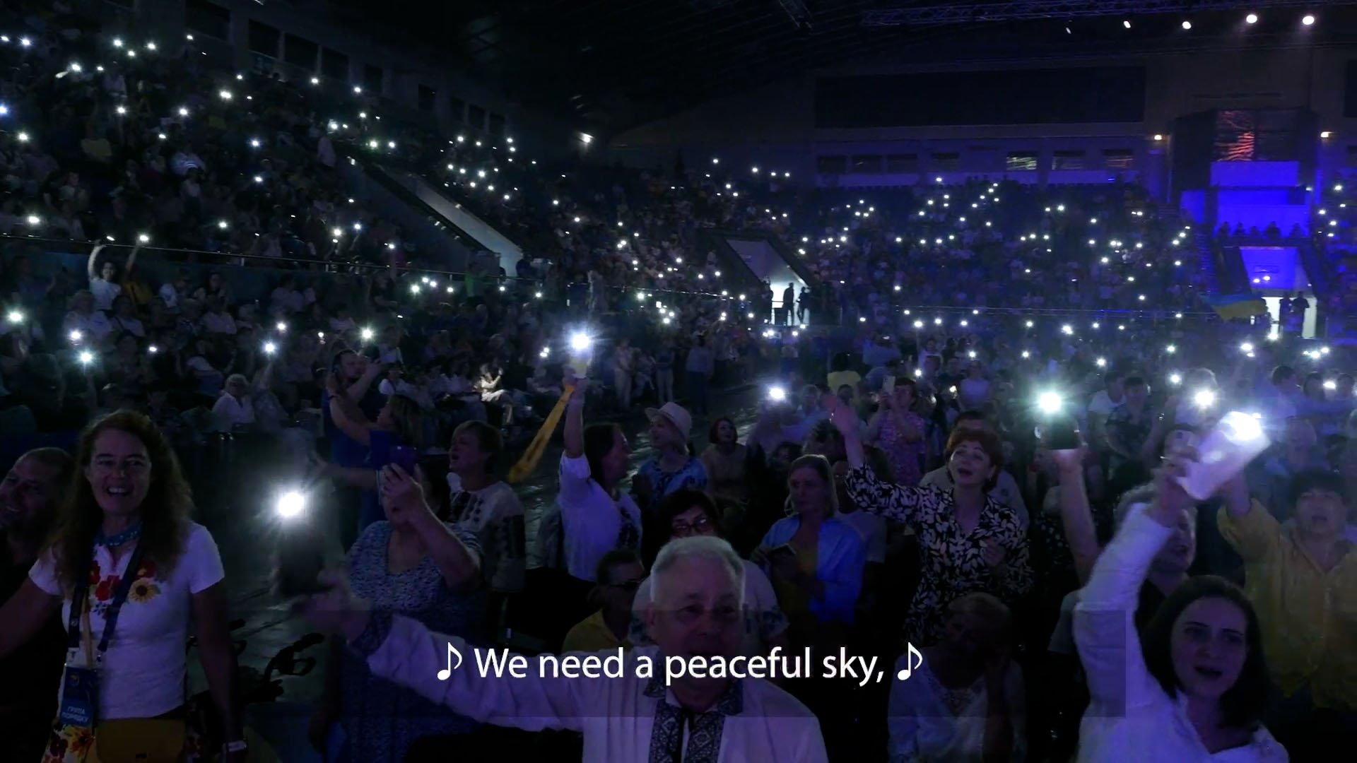 Thousands Gather to Pray for Peace Over Ukraine