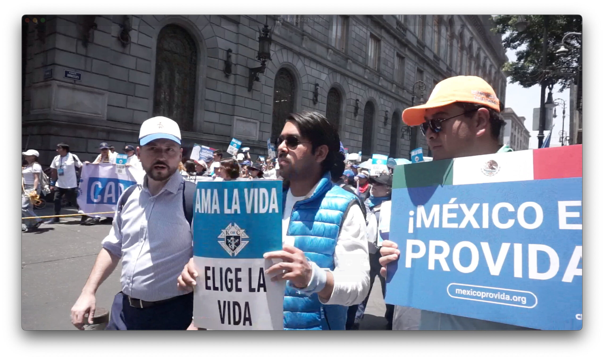 Mexico marcha pro vida 2025