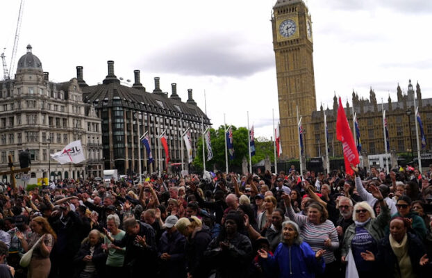 Major Parliament Square Outreach is Part of UK Pentecost Campaign