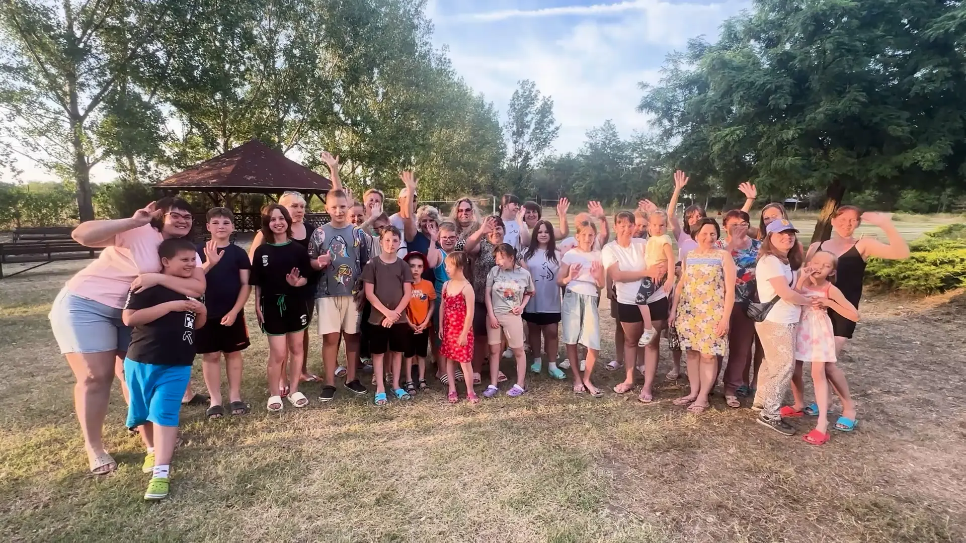 Special Needs Children From Ukraine Enjoy Summer Camp Respite from War