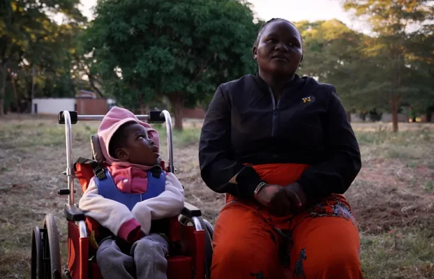 Giving Purity Her First Wheelchair