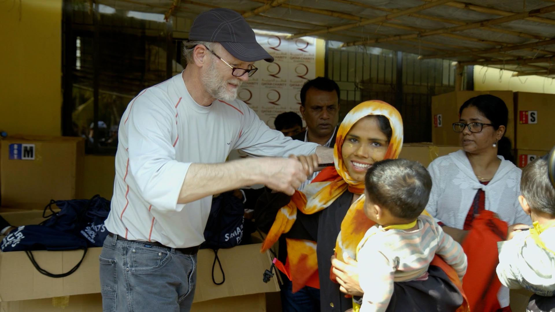 Global Humanitarian Dedicates Life to ‘Running to the Fire’