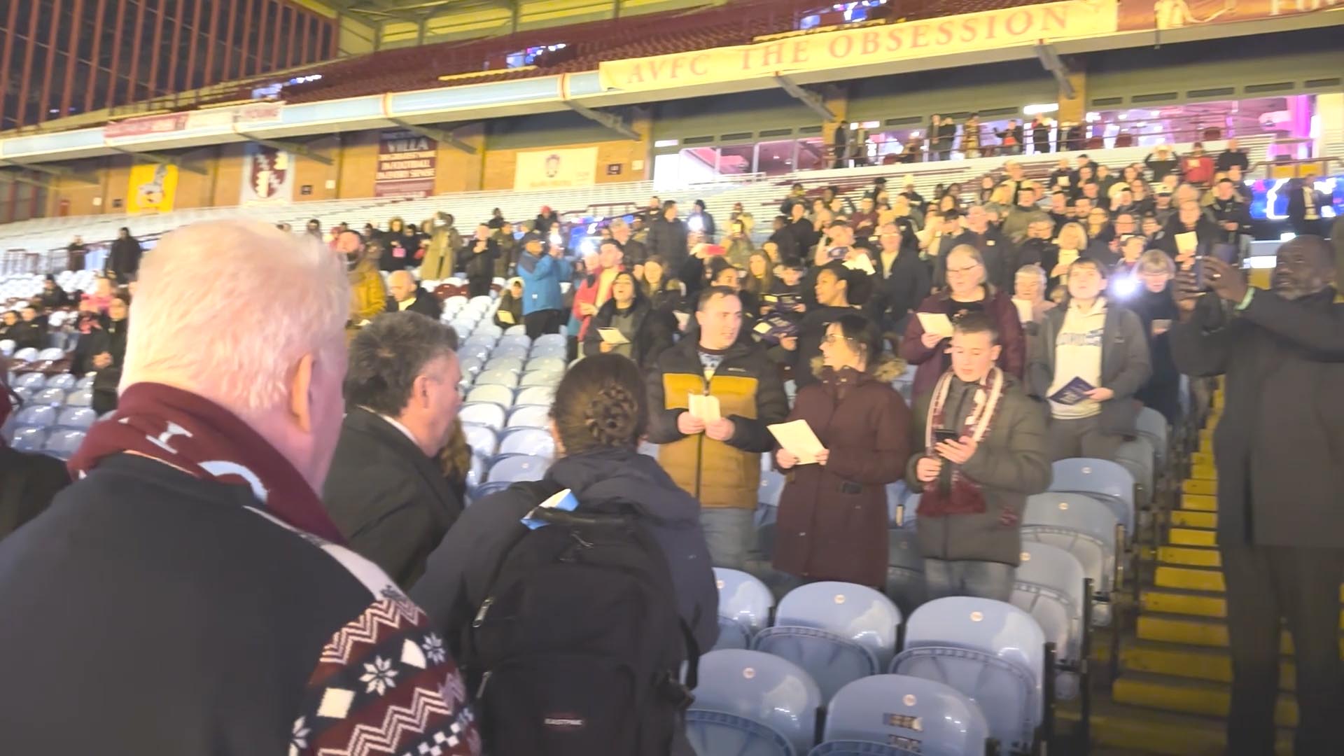 UK Soccer Stadium Kicks off Shine Your Light Christmas Outreach