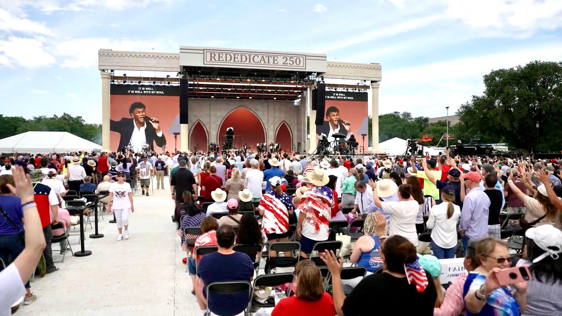 Rededicating America on the Washington Mall