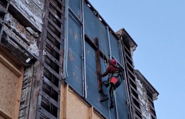 Ukrainian Baptist Church Rebuilds Following Russian attack