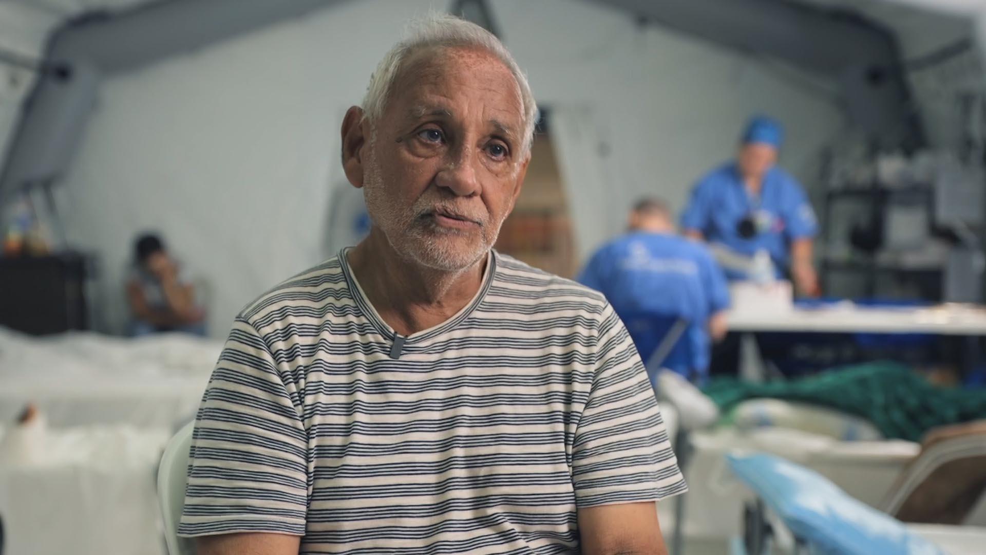 Venezuelan Earthquake Survivor Shares His Story