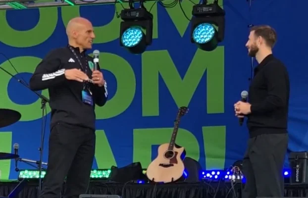 Seattle Soccer Player Shares Testimony at Faith and Family Celebration