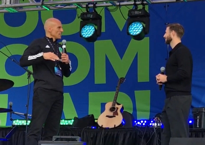 Seattle Soccer Player Shares Testimony at Faith and Family Celebration